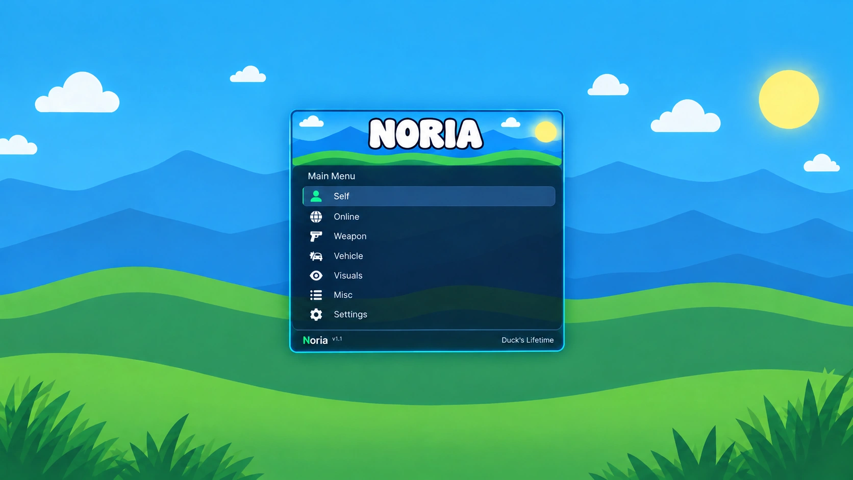 Noria-Menu